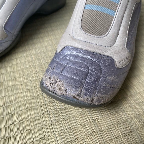 Vintage metallic Prada shoes - Picture 5 of 8